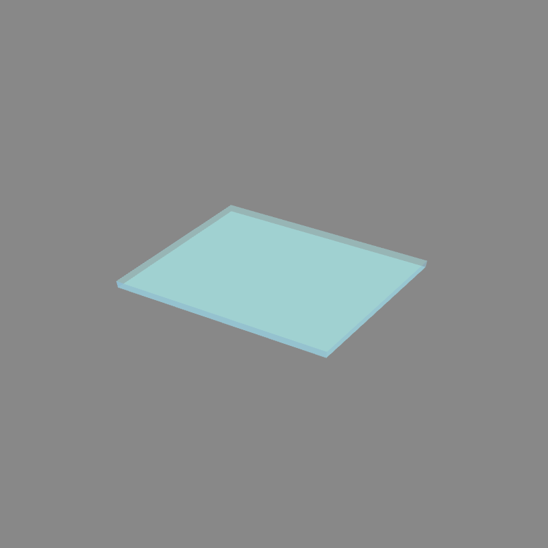 Custom Cut Glass - Parallelogram