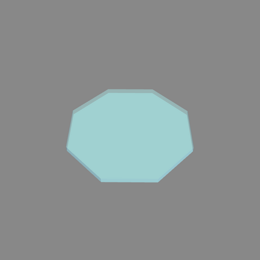 Custom Cut Glass - Octagon