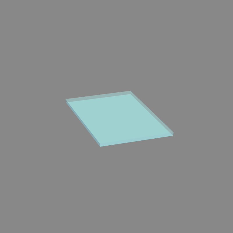 Custom Cut Glass - Rhombus